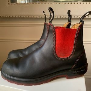 Blundstones - Woman’s Black/Red
